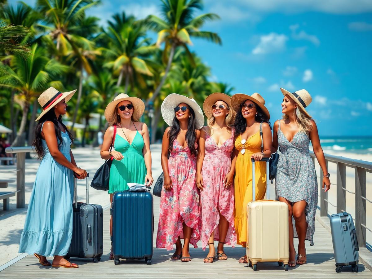 Girls trip getaway